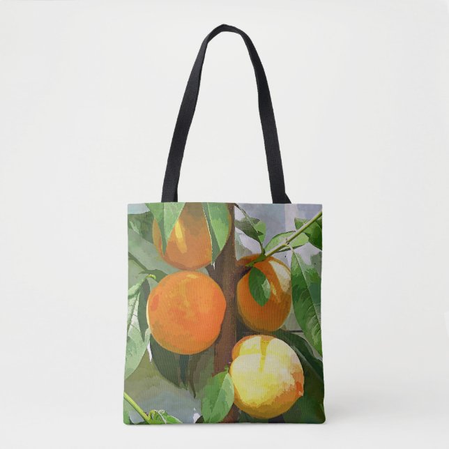 BOLSO DE TELA PEACHES (Anverso)