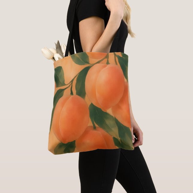 Bolso De Tela Peaches (Detalle)