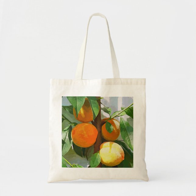 BOLSO DE TELA PEACHES (Frente)