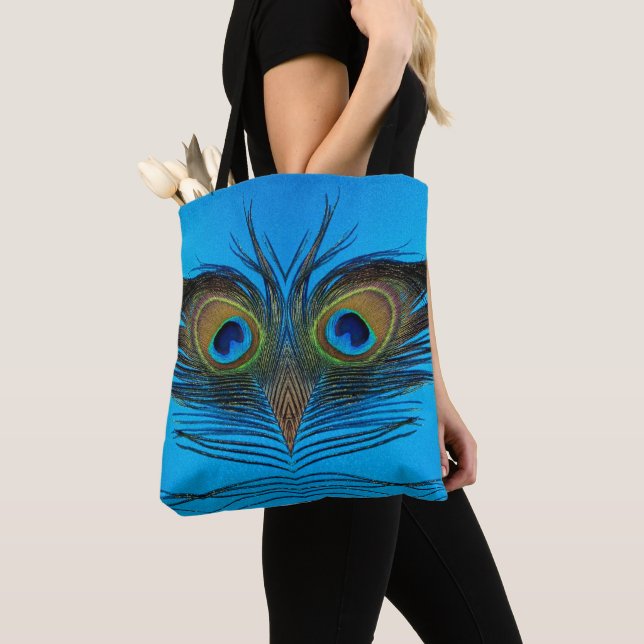 Bolso De Tela Peacock (Detalle)