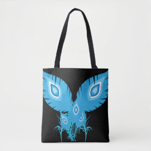 Bolso De Tela Peacock Feathers Pájaros de pavo real Moda