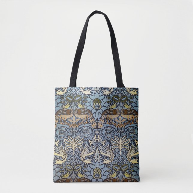 Bolso De Tela Peacock y Dragón, William Morris (Anverso)