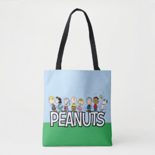 Bolso De Tela Peanuts Gang Group Lineup