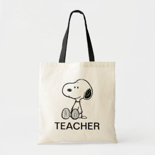 Bolso De Tela PEANUTS   Maestra Snoopy