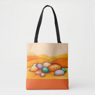 Bolso De Tela Pebbles Tote Bag
