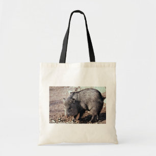 Bolso De Tela Peccary agarrado (javelina)