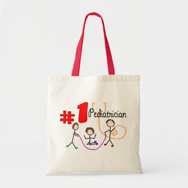 Bolso De Tela Pediatra #1 Regalos de Diseño para Niños Adorables (Frente)