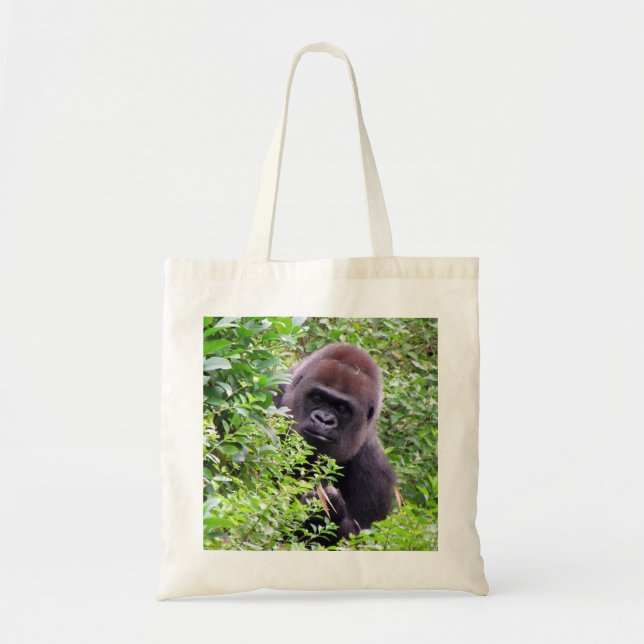 Bolso De Tela Peek-A-Boo Gorilla Tote Bag (Frente)