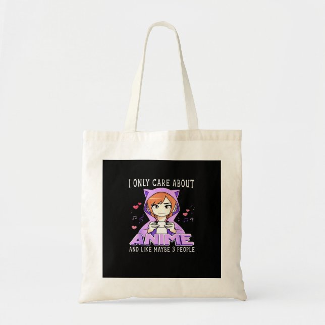 Bolso De Tela Peekabo Anime Manga (Frente)