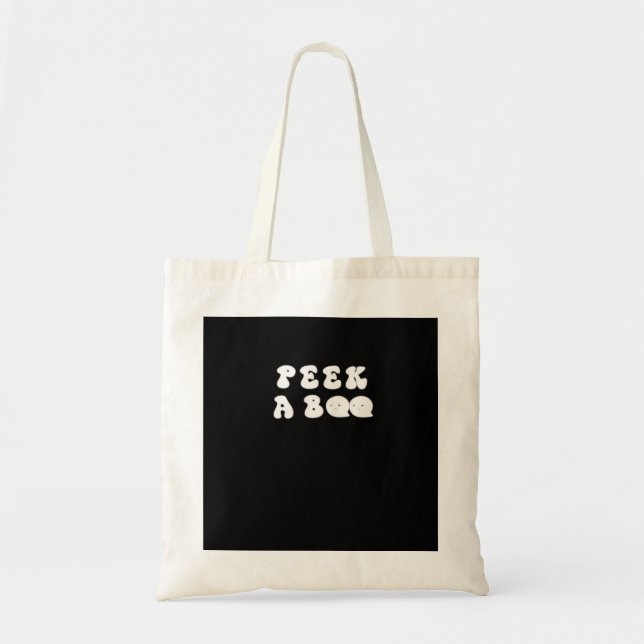 Bolso De Tela Peekabo Funny Halloween (Frente)