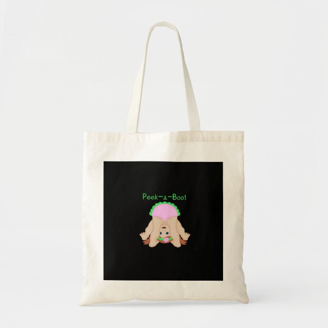 Bolso De Tela Peekabo para Halloween (Frente)
