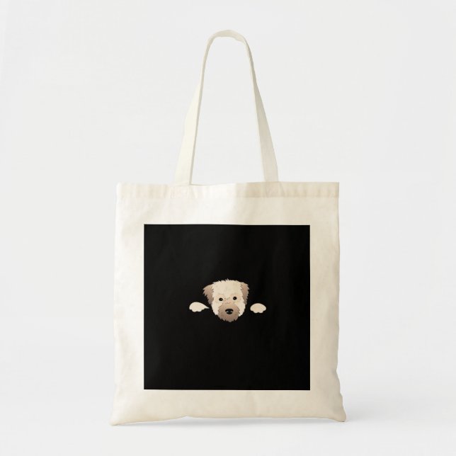 Bolso De Tela Peekabo Pup (Frente)