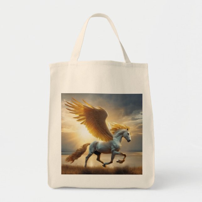 Bolso De Tela Pegasus (Frente)