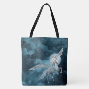 Bolso De Tela Pegasus a la luz de la luna