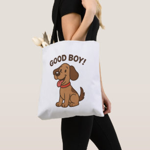 Bolso De Tela Pegatina Dog 🐶 Un Personalizado lindo con vibra