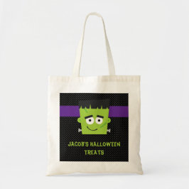 Bolso De Tela Pegatina Frankenstein Halloween, Halloween infanti
