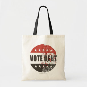 Bolso De Tela Pegatina Vote Dent