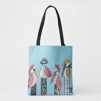 Bolso De Tela Pelican Ladies Tote