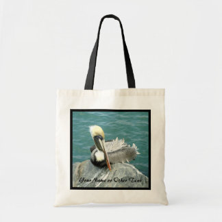 Bolso De Tela Pelícano que se sienta personalizado