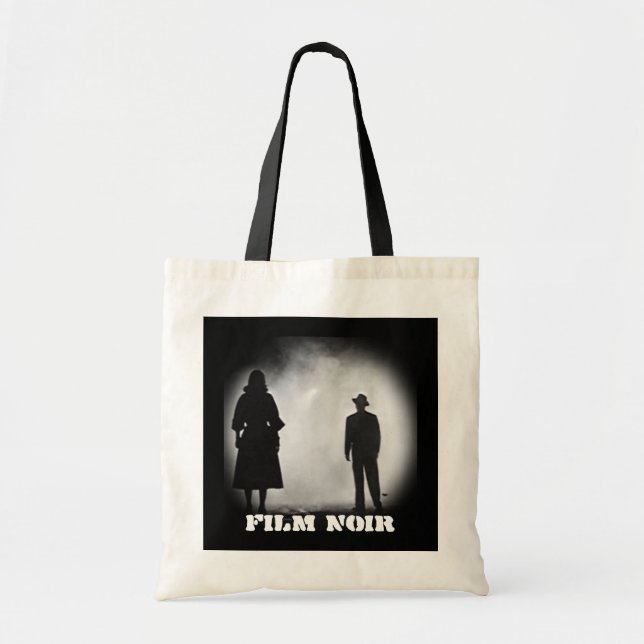 Bolso De Tela Película Noir (Frente)