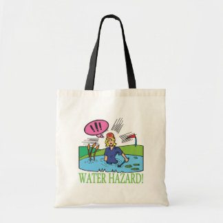 Bolso De Tela Peligro del agua