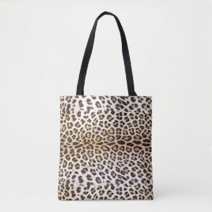 Bolso De Tela Pelo del leopardo