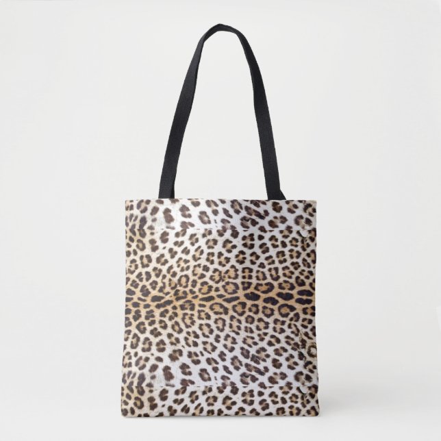 Bolso De Tela Pelo del leopardo (Anverso)