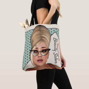 Bolso De Tela Pelo descarado divertido y belleza de la colmena