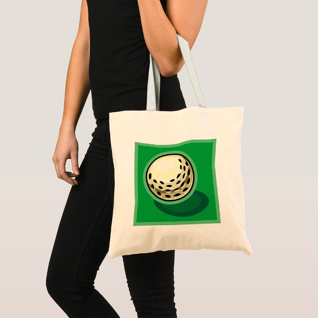 Bolso De Tela Pelota De Golf En Verde (Subido por el creador)