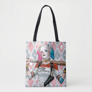 Bolso De Tela Pelotón del suicidio el   Harley Quinn