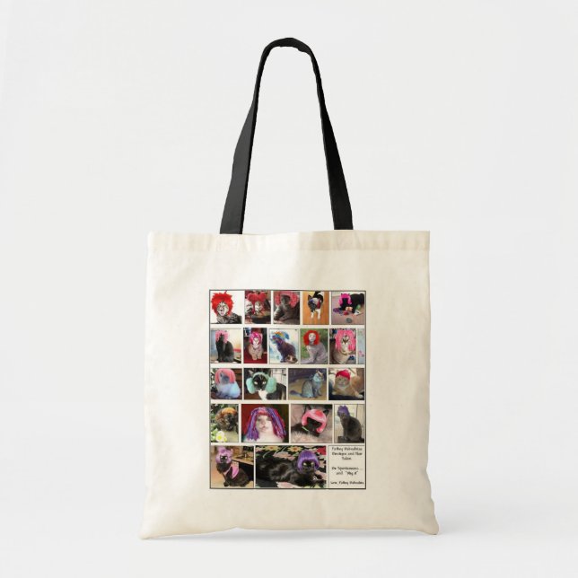 BOLSO DE TELA PELUCA TOTEBAG (Frente)
