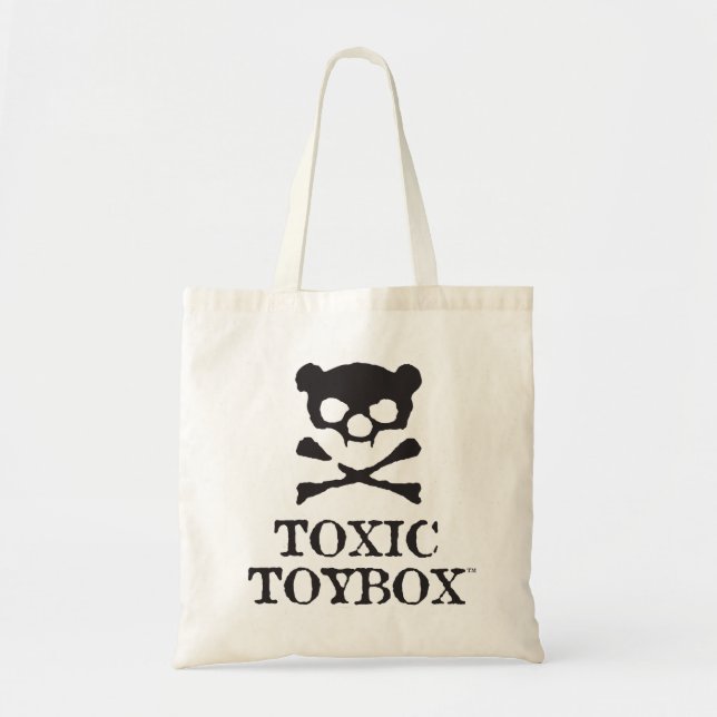 BOLSO DE TELA PELUCHE TÓXICO (Frente)