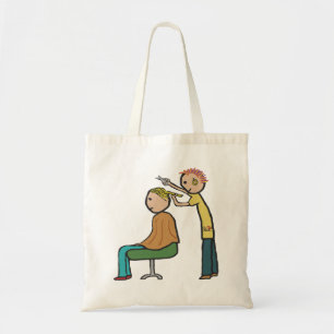 Bolso De Tela Peluquería