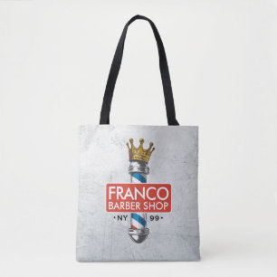 Bolso De Tela Peluquería de peluquería Salón de pelo del Rey Cor