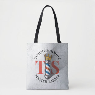 Bolso De Tela Peluquería de peluquería Salón de pelo del Rey Cor