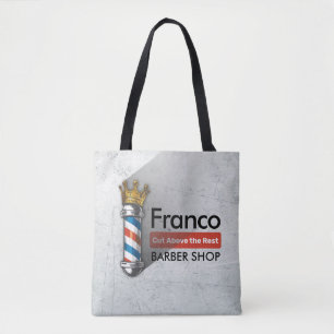 Bolso De Tela Peluquería de peluquería Salón de pelo del Rey Cor