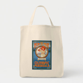 Bolso De Tela Península olímpica, Washington, aguanta el ferry