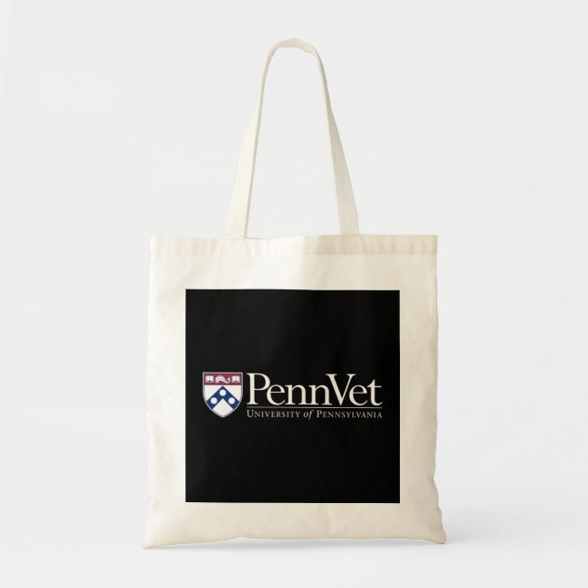 Bolso De Tela Penn Quakers - Colegio de Veterinarios Hombres (Frente)