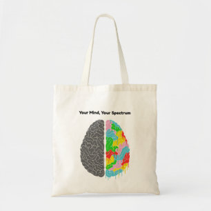 Bolso De Tela Pensamiento cerebral