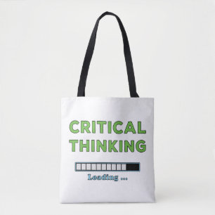 Bolso De Tela Pensamiento crítico