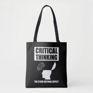 Bolso De Tela Pensamiento Crítico Del Otro Déficit Nacional