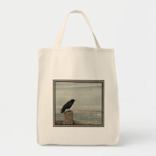 Bolso De Tela Pensamiento en el tote del vuelo