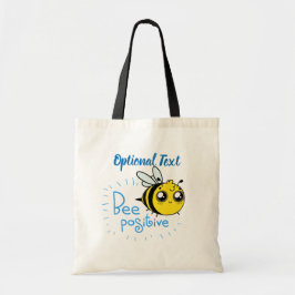 Bolso De Tela Pensamiento positivo de abeja positiva