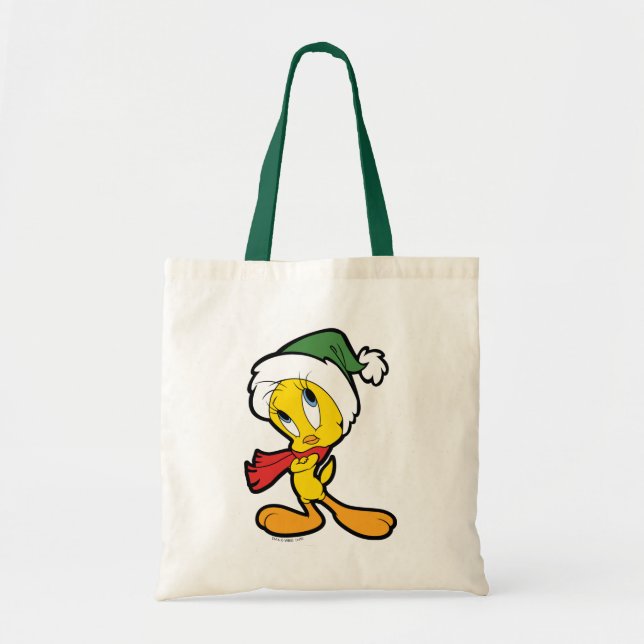 Bolso De Tela Pensamientos de los Navidades de TWEETY™ (Frente)