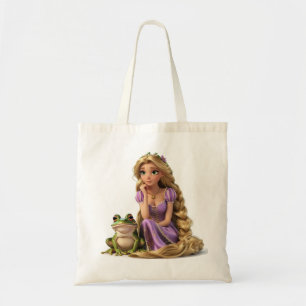 Bolso De Tela Pensando en Rapunzel