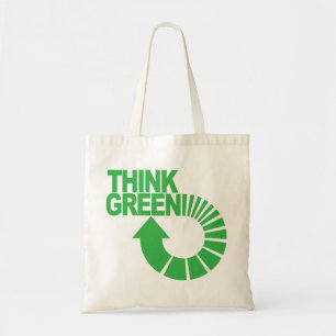 Bolso De Tela pensar en verde