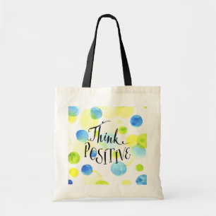 Bolso De Tela Pensar positivo