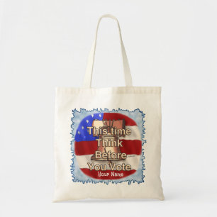 Bolso De Tela Pensar y votar