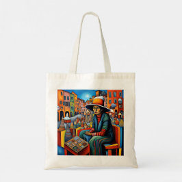 Bolso De Tela Pensativo