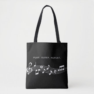Bolso De Tela Pentagram musical